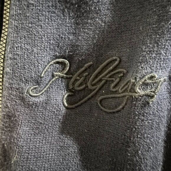 Tommy Hilfiger hooded sweater women size L Beige/navy - Picture 3 of 4